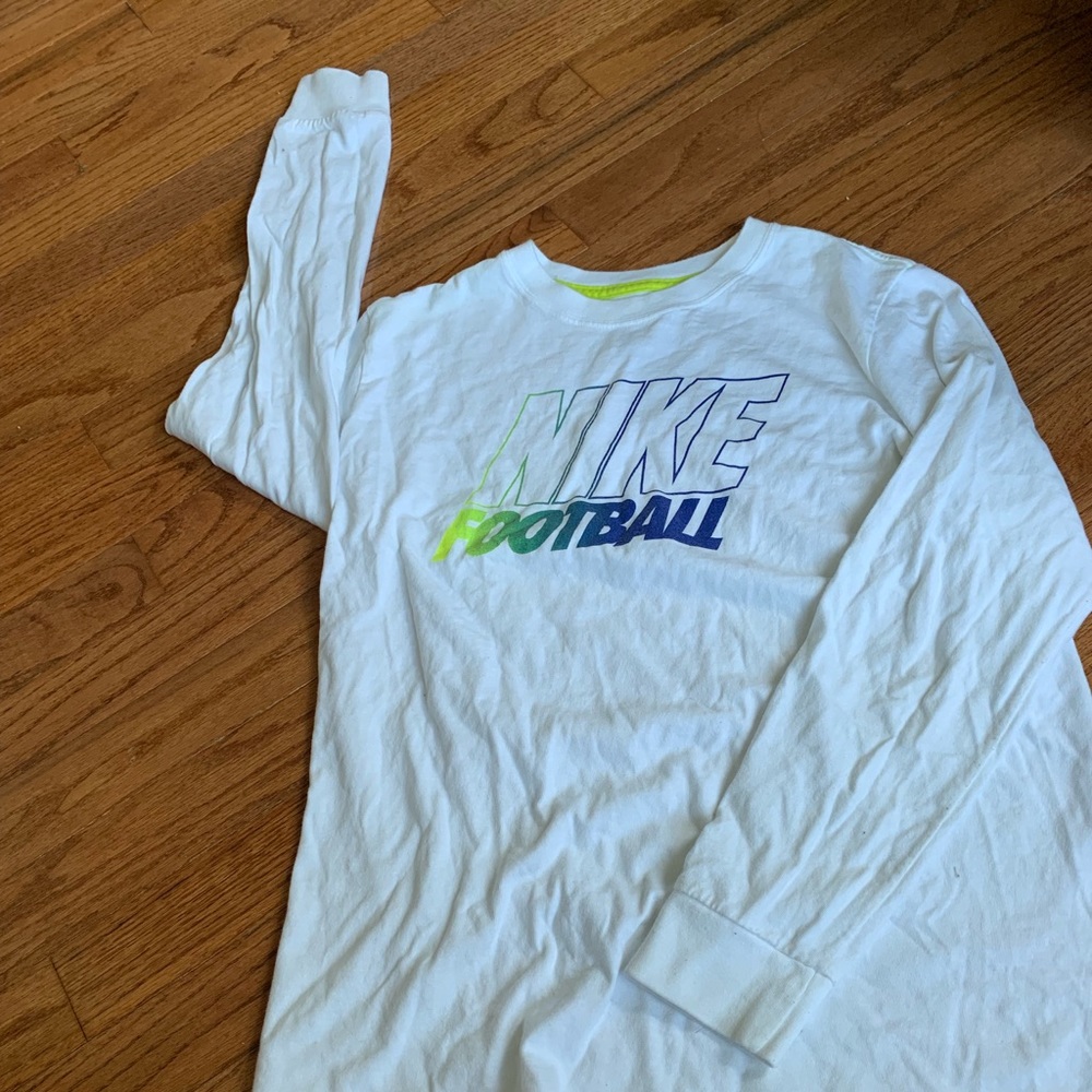 YL Nike Long Sleeve Football T shirt